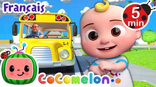 Les roues de l’autobus | Cocomelon | Chanson + Comptines du Monde / Vidéos Éducatives