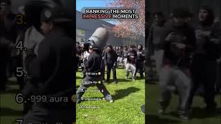 RANKING THE MOST IMPRESSIVE MOMENTS