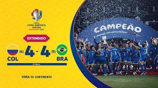 COLOMBIA (4) 4-4 (5) BRASIL | Highlights | FINAL CONMEBOL Copa América Femenina 2025™