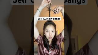 I was SHAKING doing this 🥶 #hairstyle #haircut #hairtutorial #shorts #beauty