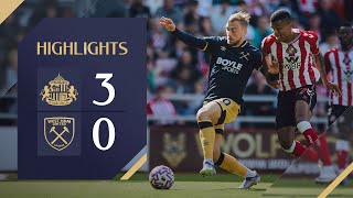 Sunderland 3 - 0 West Ham United | Premier League Highlights