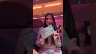 Loved this trip! Flying 6hrs back with @etihad  #hindi #businessclass