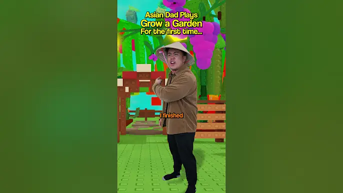 Strict Asian Dad Plays Grow a Garden!