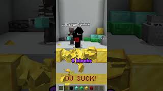 Bro Crashed Out 💀 #minecraft  #shorts  #minecraftshorts