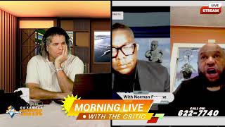 MORNING LIVE' 🌄 WITH THE CRITIC