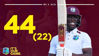 샤마르 조셉, 타자 🤔 | 서인도 제도 vs 호주 1차 테스트 경기