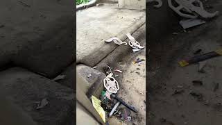 Cleaning car