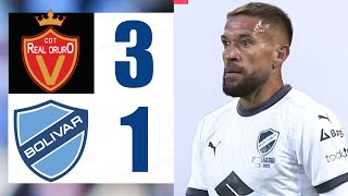 REAL ORURO 3 - 1 CLUB BOLIVAR | RESUMEN Y GOLES | DIVISIÓN PROFESIONAL | JORNADA 16