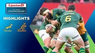 HIGHLIGHTS | South Africa vs Australia | The Rugby Championship | Week 1 | Sky Sport NZ