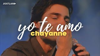 Chayanne - Yo Te Amo (Letra)
