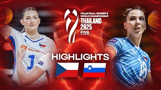 Czechia 🇨🇿 vs. Slovenia 🇸🇮 - Highlights | Women's World Championships 2025