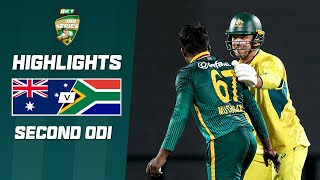 Australia v South Africa 2025-26 | Second ODI