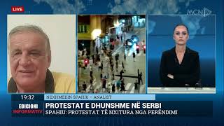 Protestat në Serbi, Spahiu: Doza e fermentit vjen nga Perëndimi