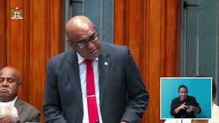 Hon. Dr Ratu Atonio Lalabalavu supported the 2025-2026 National Budget