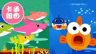 【Baby Shark】鯊魚寶寶組曲1+1│鯊魚舞│鯊魚一家｜鯊魚歌｜아기상어 ｜상어가족｜เบบี้ชาร์ค｜Gia đình cá mập｜童謠串燒｜YOYOX碰碰狐｜New