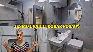 Zavirite u naše novo kupatilo✨️ koštalo nas je ovoliko na kraju🔥