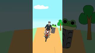 Boneca Ambalabu đua xe với Báo và cái kết #shorts #cartoon #animation #ngaohoathinh