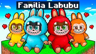 Nos Convertimos en una Familia de LABUBUS en Minecraft