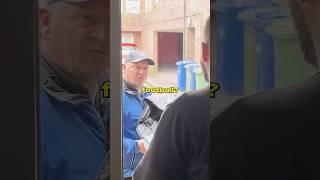 Asking Delivery Drivers To Watch Football in My Home