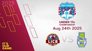 🔴 LIVE Leewards Islands v Barbados | CWI Men’s Under 17 | 50 Over Championships 2025