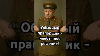 Обычный прапорщик — необычное решение #загадка #история #хочуфакты #рекомендации #shorts #тайна