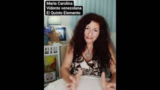 MARIA CAROLINA, VIDENTE VENEZOLANA: PORQUE DESAPARECIO Y ES AMENAZADA?#vidente#desaparicion