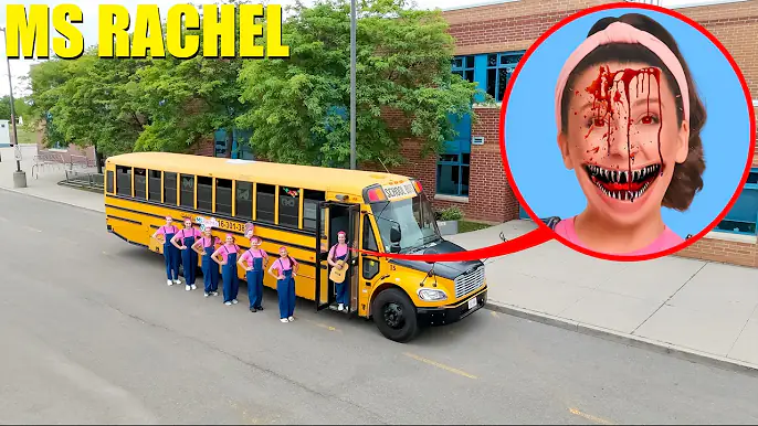 IF YOU SEE MS RACHELS SCHOOL BUS, DO NOT ENTER AND RUN! (CURSED MS RACHEL)