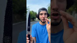 ASI CORTA EL CUCHILLO MAS FILOSO DEL MUNDO😱