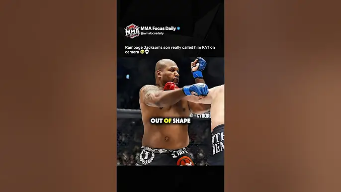 Rampage’s son HIT HIM with a body shot… VERBALLY 💀