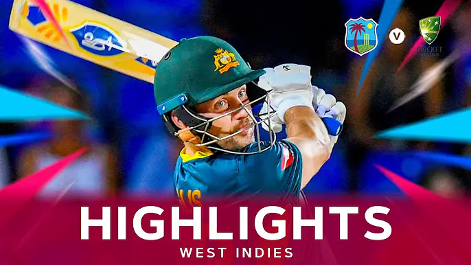 Green and Inglis Hit 50s | Highlights | West Indies v Australia | 4th T20I