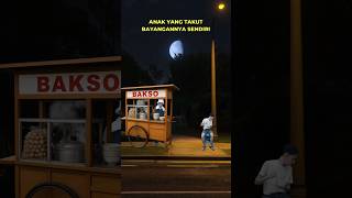 Anak Yang Takut Bayangannya Sendiri