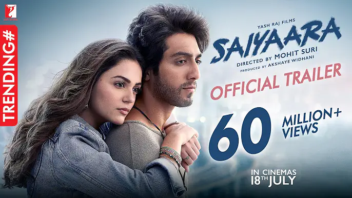 Saiyaara | Official Trailer | Ahaan Panday | Aneet Padda | Mohit Suri | #Saiyaara in cinemas now.