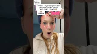 FILTR ROZHODUJE KOLIK PUMPIČEK MAKEUPU SI DÁM ALE MUSÍM S TÍM JÍT VEN!😱 #kubaadanca #challenge