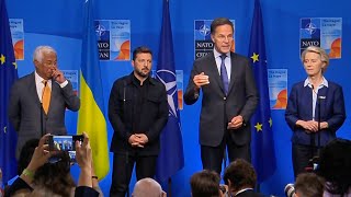 Zelensky Says 'Thank You'—But NATO Says 'We’re Not Done Yet!' - NATO Summit in Hague