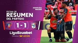Liga de Quito 1 - 1 Manta FC / Fecha 25 / Liga Ecuabet conectada por Xtrim