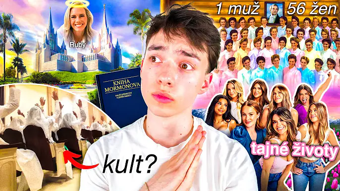 MORMONI: Deep dive. (bizarní praktiky a pravidla, tajné rituály, skandály, polygamie a je to kult?)