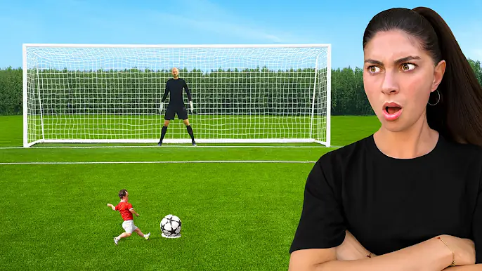 I Challenged World's Shortest Footballer