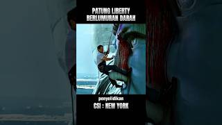 PATUNG LIBERTY TIBA-TIBA MENGELUARKAN DARAH ‼️ #alurceritafilm #shorts