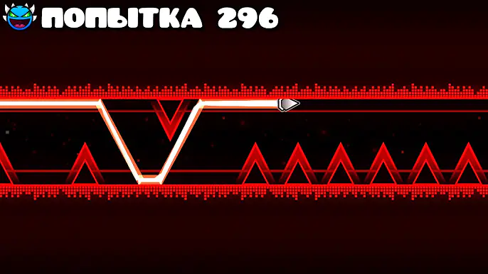 Каждая ПОПЫТКА УПРОЩАЕТ УРОВЕНЬ в Geometry Dash