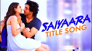 Saiyaara Title Song Car 4K | Ahaan Panday, Aneet Padda | Tanishk Bagchi, Faheem A, Ars Car Driving 