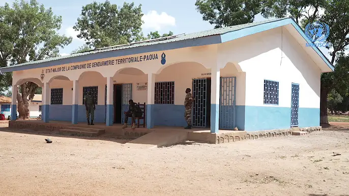 Compagnie de gendarmerie territoriale de Paoua, rendue opérationnelle