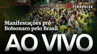 Saiba como foram os atos pró-Bolsonaro pelo Brasil