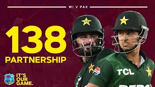 Incredible Opening Partnership 💯 Saim Ayub and Sahibzada Farhan | West Indies v Pakistan 3rd T20
