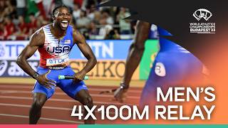 Men's 4x100m Relay Final | World Athletics Championships Budapest 2023