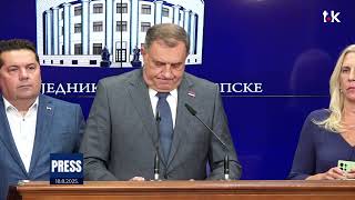 Dodik najavio referendum o odcjepljenju Republike Srpske