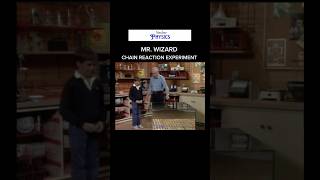 MR. WIZARD CHAIN REACTION EXPERIMENT #chainreaction #nuclearphysics #science #science #physics