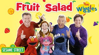 Fruit Salad Yummy Yummy! 🍎🍌🍇🍉 Sing-along with ‪@SesameStreet‬ and The Wiggles 🎵 Kids Songs