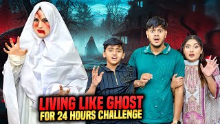 রিতু ভূত হয়ে সবার অবস্থা খারাপ করে দিলো  | Living Like Ghost For 24 Hrs Challenge | Rakib Hossain