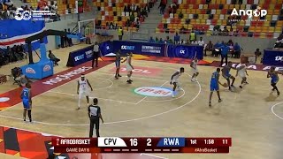 Afrobasket`2025: Cabo Verde vence Rwanda no Grupo A do Namibe