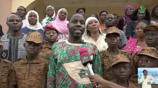 파소 메보 홀리데이 캠프: 캠퍼 부모들이 전투군의 미망인들을 지원합니다